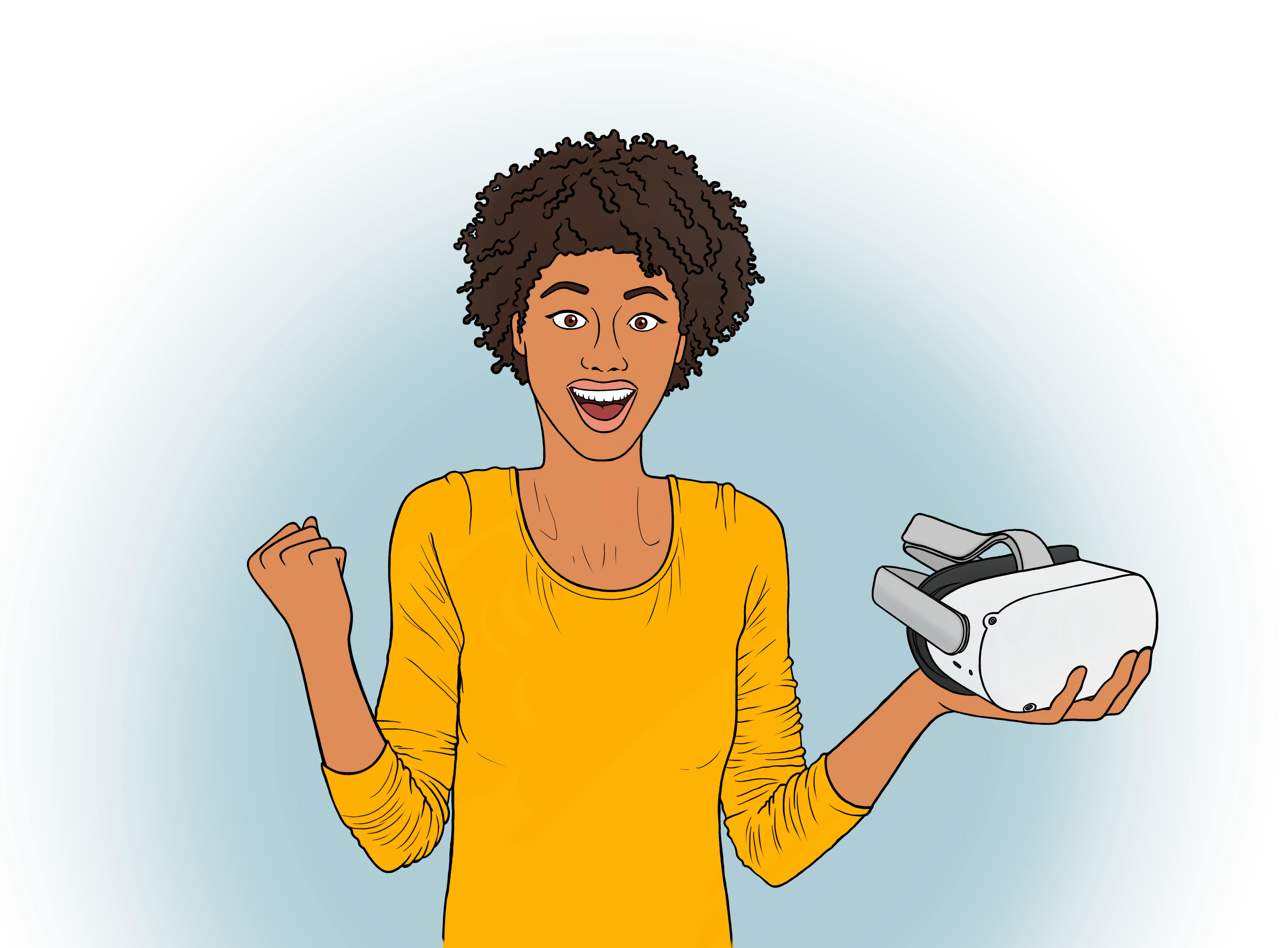 Illustration VR-Technik